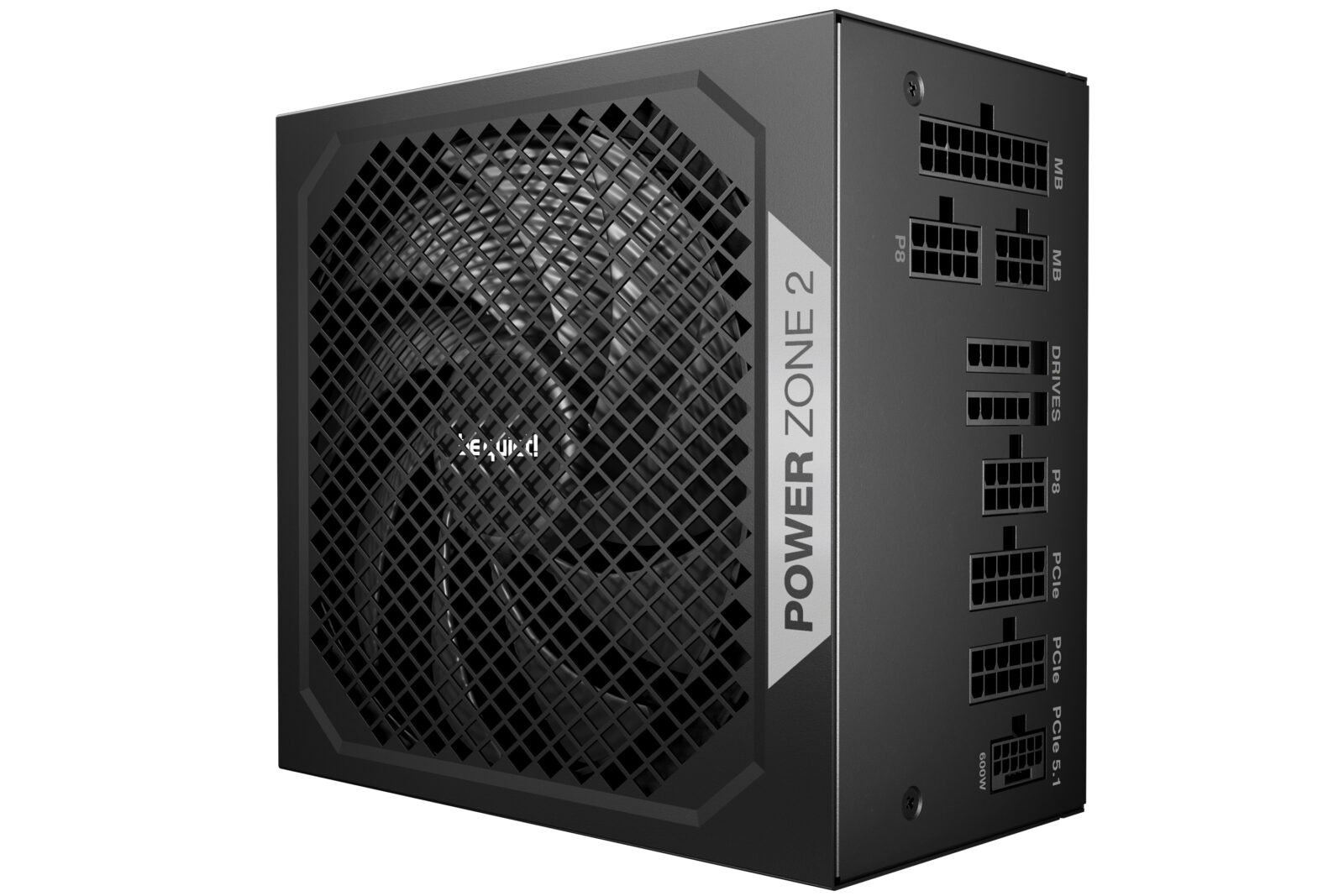 Be Quiet! 850W Power Zone 2 PSU, Fully Modular, 80+ Platinum, Cybenetics Platinum, Semi-Passive Zero-RPM Cooling, ATX 3.1, PCIe 5.1 - Image 2