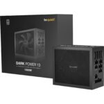 Be Quiet! 1000W Dark Power 13 PSU, Fully Modular, Fluid Dynamic Fan, 80+ Titanium, ATX 3.0, PCIe 5.0, Quad Rail, Full-Mesh PSU Front, OC Key
