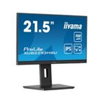 iiyama PROLITE XUB2293HSU-B7 22 inch IPS Monitor, Full HD, 1ms, USB Hub, HDMI, DisplayPort, Freesync, 100Hz, Speakers, Black, Internal PSU, VESA, Height Adjustable, Pivot - Image 3