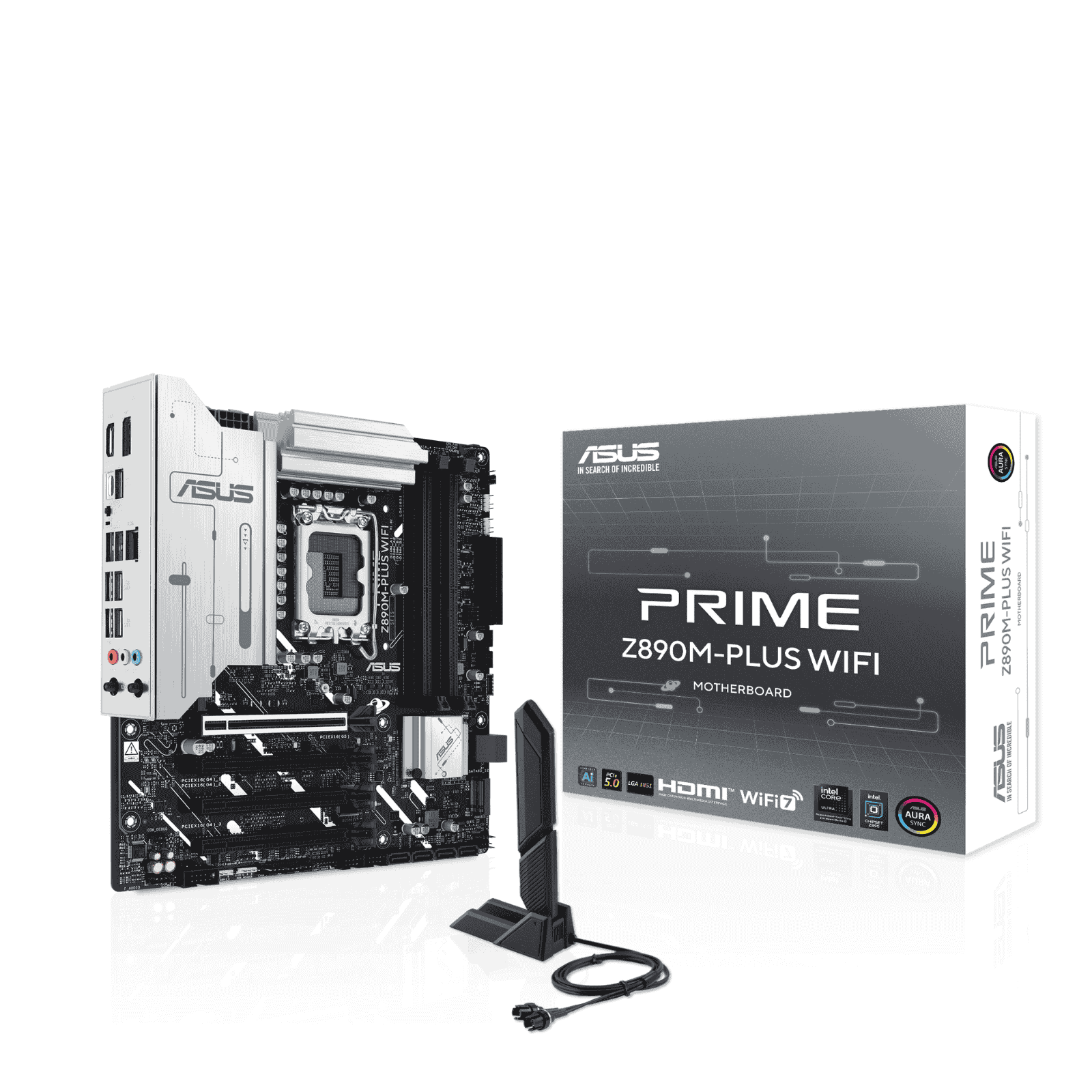 Asus PRIME Z890M-PLUS WIFI Micro ATX Motherboard for Intel Z890 CPUs