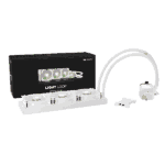 Be Quiet! Light Loop 360mm ARGB Liquid CPU Cooler, 3x Light Wings LX PWM Fans, ARGB Cooling Block, ARGB-PWM-Hub, White