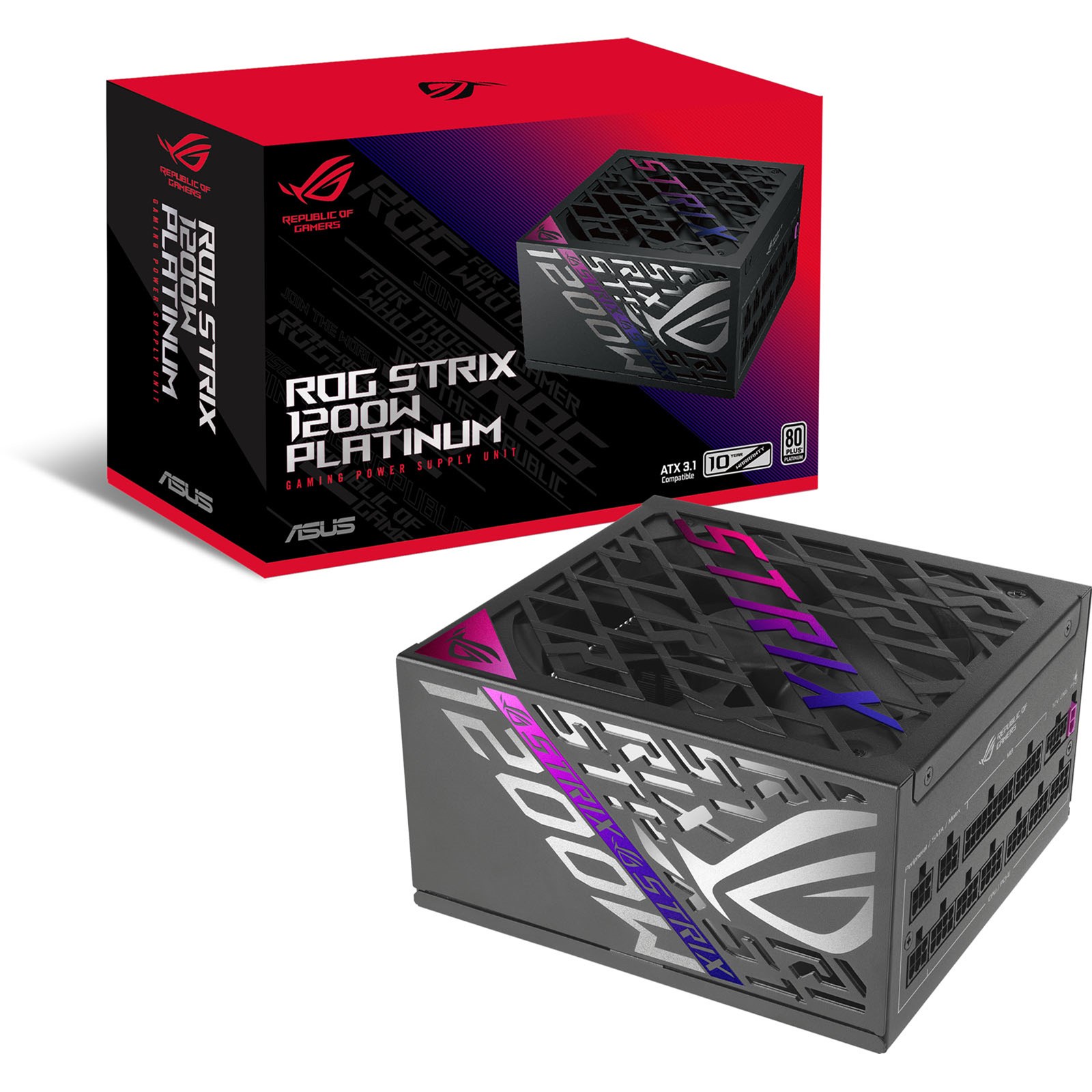 Asus ROG Strix 1200W Fully Modular, 80+ Platinum Power Supply