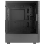 ANTEC NX410 Case, Gaming, Black, Mid Tower, 1 x USB 3.0 / 2 x USB 2.0, Tempered Glass Side Window Panel, Addressable RGB LED Fans, ATX, Micro ATX, Mini-ITX - Image 4