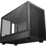 DeepCool CH260 Micro-ATX Case, High-Airflow Compact PC Case with Tempered Glass Panel, USB-C Port, Supports 360mm Radiator, ATX PSU, Black - Image 3