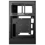 DeepCool CH270 Digital Micro-ATX Case, Mini-Tower PC Case with Tempered Glass Side Panel, USB-C Port, High Airflow Support for 360mm Radiator, ATX PSU, Black - Image 6