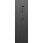 CiT S8i SFF Micro-ATX PC Case - 8.3L Compact Desktop Chassis, Brushed Front, 1 x 80mm Fan, 2 x USB 3.0, TFX PSU Support, Black - Image 3