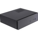 CiT S8i SFF Micro-ATX PC Case - 8.3L Compact Desktop Chassis, Brushed Front, 1 x 80mm Fan, 2 x USB 3.0, TFX PSU Support, Black - Image 4