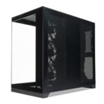 Tecware VXL EVO ARGB ATX Mid-Tower PC Case - Black, Dual-Chamber Design, 4 x 120mm ARGB Fans Pre-Installed, Infinity Glass Panels, ATX/mATX/ITX Support, High Airflow Gaming Chassis - Image 4
