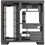 ANTEC Constellation C8 Dual Chamber Case, Gaming, Curve Wood, Full Tower, 2 x USB 3.0 / 1 x USB Type-C, Super wide angle single curved glass with exotic wood, E-ATX, ATX, Micro ATX, ITX - Image 6