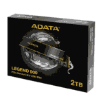 ADATA 2TB Legend 900 M.2 NVMe Gen4 SSD, M.2 2280, PCIe 4.0, 3D NAND, R/W 7000/5400 MB/s