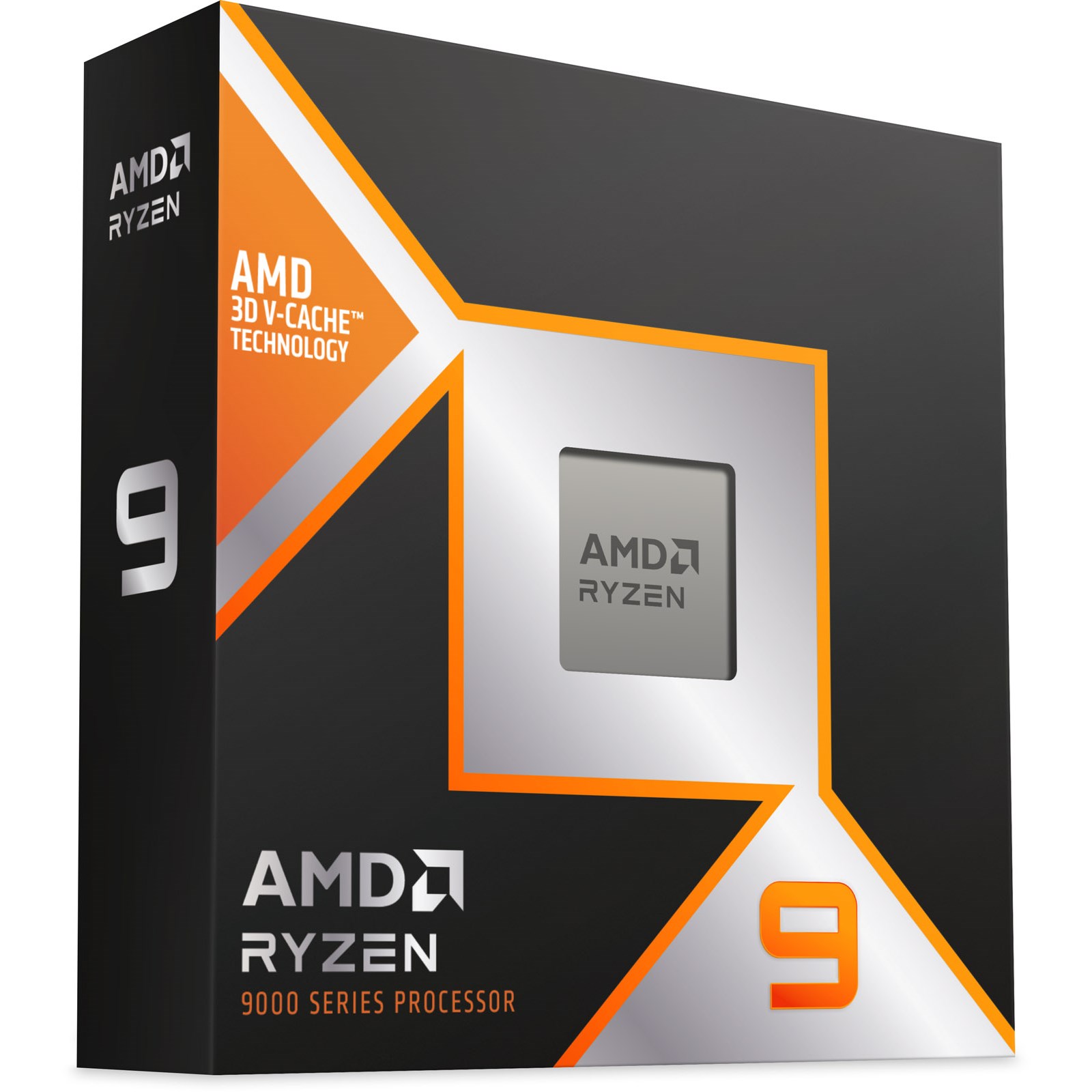 AMD Ryzen 9 9950X3D CPU, AM5, 4.3GHz (5.7 Turbo), 16-Core, 170W, 144MB Cache, 4nm, 9th Gen, Radeon Graphics, NO HEATSINK/FAN