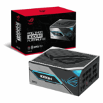 Asus 1000W ROG Thor Platinum III PSU, ATX 3.1, Fully Modular, 80+ Platinum, RGB Lighting, OLED Display, GaN MOSFET, GPU-First, Lambda A++