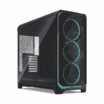 Fractal Design Meshify 3 XL Ambience Pro RGB (Black TG Light) Case w/ Light Tint Window, E-ATX, Mesh Front, 3x RGB Fans, Adjust Pro Hub, USB-C 20Gbps