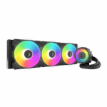 ARCTIC Liquid Freezer III Pro A-RGB 420mm Liquid CPU Cooler, P14 Pro PWM Fans & PWM Controlled Pump, Black - Image 2