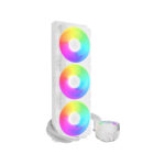 ARCTIC Liquid Freezer III Pro A-RGB 420mm Liquid CPU Cooler, P14 Pro PWM Fans & PWM Controlled Pump, White - Image 2