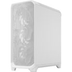 Fractal Design Meshify 3 (White TG Clear) Gaming Case w/ Clear Window, E-ATX, Mesh Front, 3x Momentum 14 Fans, USB-C 20Gbps - Image 2
