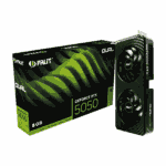 Palit RTX 5050 DUAL PCIe5 8GB DDR6 2572MHz RGB Lighting Graphics Card