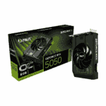 Palit RTX 5050 StormX PCIe5 8GB DDR6 2617MHz Compact Design Overclocked Graphics Card