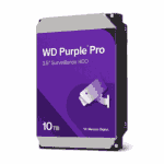 WD 3.5", 10TB, SATA3, Purple Pro Surveillance Hard Drive, 7200RPM, 512MB Cache, OEM