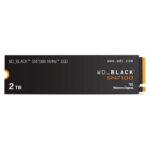 WD 2TB Black SN7100 M.2 NVMe Gen4 SSD, M.2 2280, PCIe4, R/W 7250/6900 MB/s, 1000K/1400K IOPS