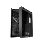 Asus ROG Strix Helios II Gaming Case w/ Glass Windows, E-ATX, 4x Fans, GPU Braces, USB-C 20Gbps, Fan/RGB Control Buttons, Carry Handles, Black - Image 4