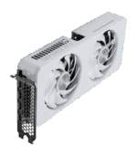 Palit RTX 5060 White OC, PCIe5, 8GB DDR7, HDMI, 3 DP, 2527MHz Clock, RGB Lighting, Overclocked, Compact Design - Image 3