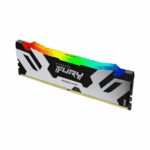 Kingston Fury Renegade RGB 16GB, DDR5, 7200MHz, CL38, 1.45V, ECC, XMP 3.0, PMIC, DIMM Memory, Black/Silver