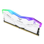 Team T-Force Delta RGB 64GB Kit (2 x 32GB), DDR5, 6000MHz (PC5-48000), CL38, ECC, AMD EXPO & XMP 3.0, PMIC, DIMM Memory, White - Image 4
