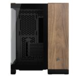 Corsair 2500X Walnut Mid Tower Case - Black - Image 2