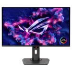 Asus 26.5" ROG Strix OLED 4K HDR Gaming Monitor (XG27UCDMG), QD-OLED, 3840 x 2160, 0.03ms, USB, 240Hz, Heatsink, Anti-Flicker 2.0, VESA