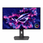 Asus 26.5" ROG Swift Glossy OLED Gaming Monitor (XG27AQDMG), 2560 x 1440, 0.03ms, USB, 240Hz, Heatsink, DisplayWidget, VESA