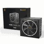 Be Quiet! 750W Pure Power 12 M PSU, Fully Modular, Rifle Bearing Fan, 80+ Gold, ATX 3.0, PCIe 5.0, Dual Rail