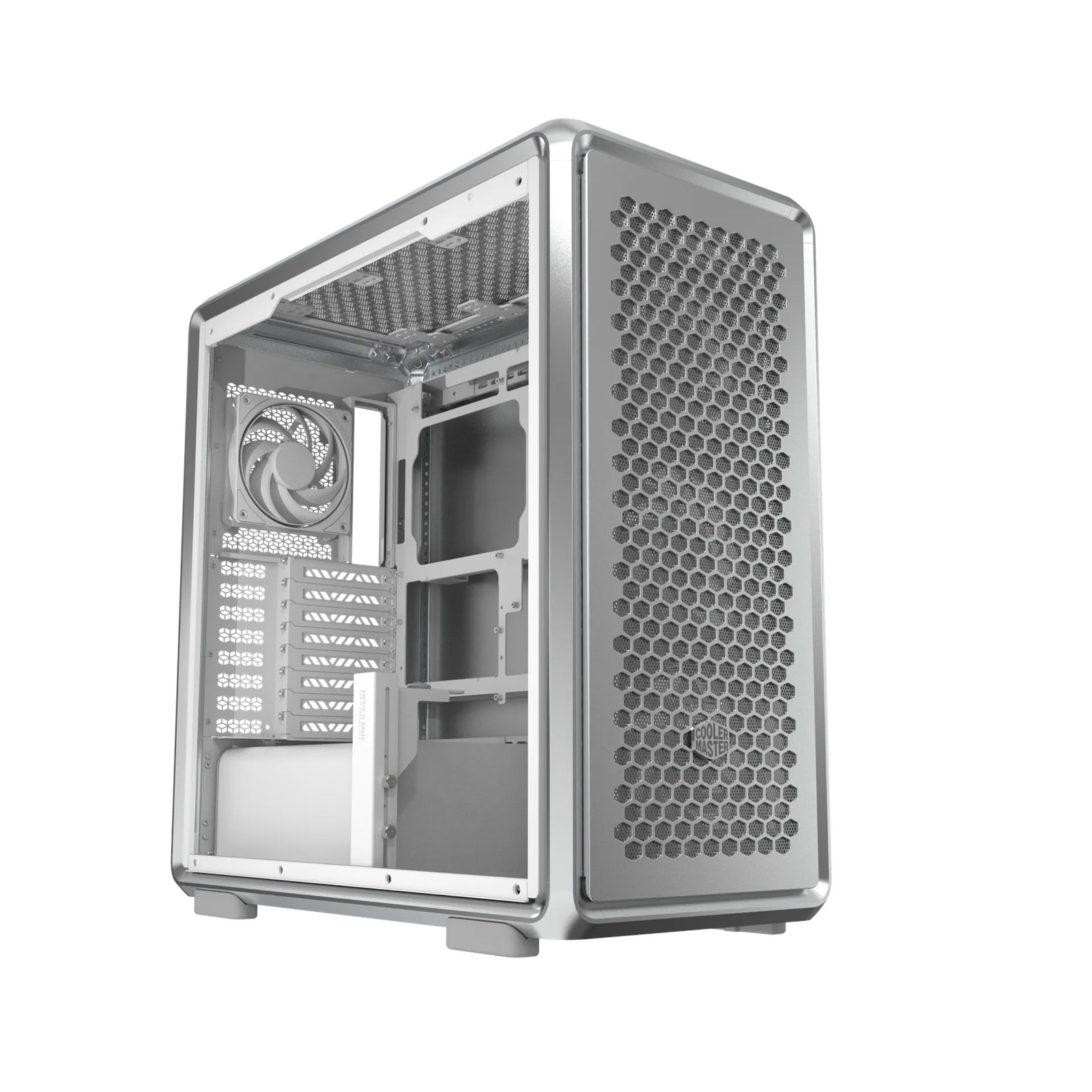 Cooler Master MasterFrame 600 Mid Tower Case - Silver