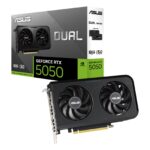 ASUS GeForce RTX 5050 Dual OC 8GB GDDR6 Graphics Card