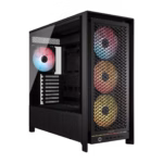 Corsair FRAME 5000D RS ARGB Mid Tower Gaming Case - Black - Image 2