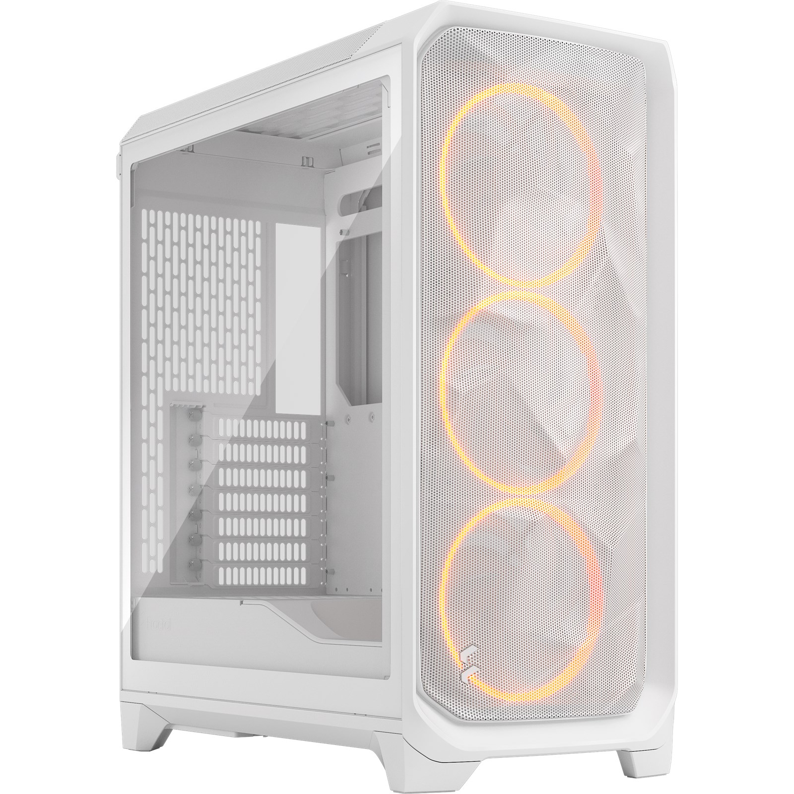 Fractal Meshify 3 RGB Mid Tower Gaming Case - White Fractal Meshify 3 RGB Mid Tower Gaming Case - White - Image 1