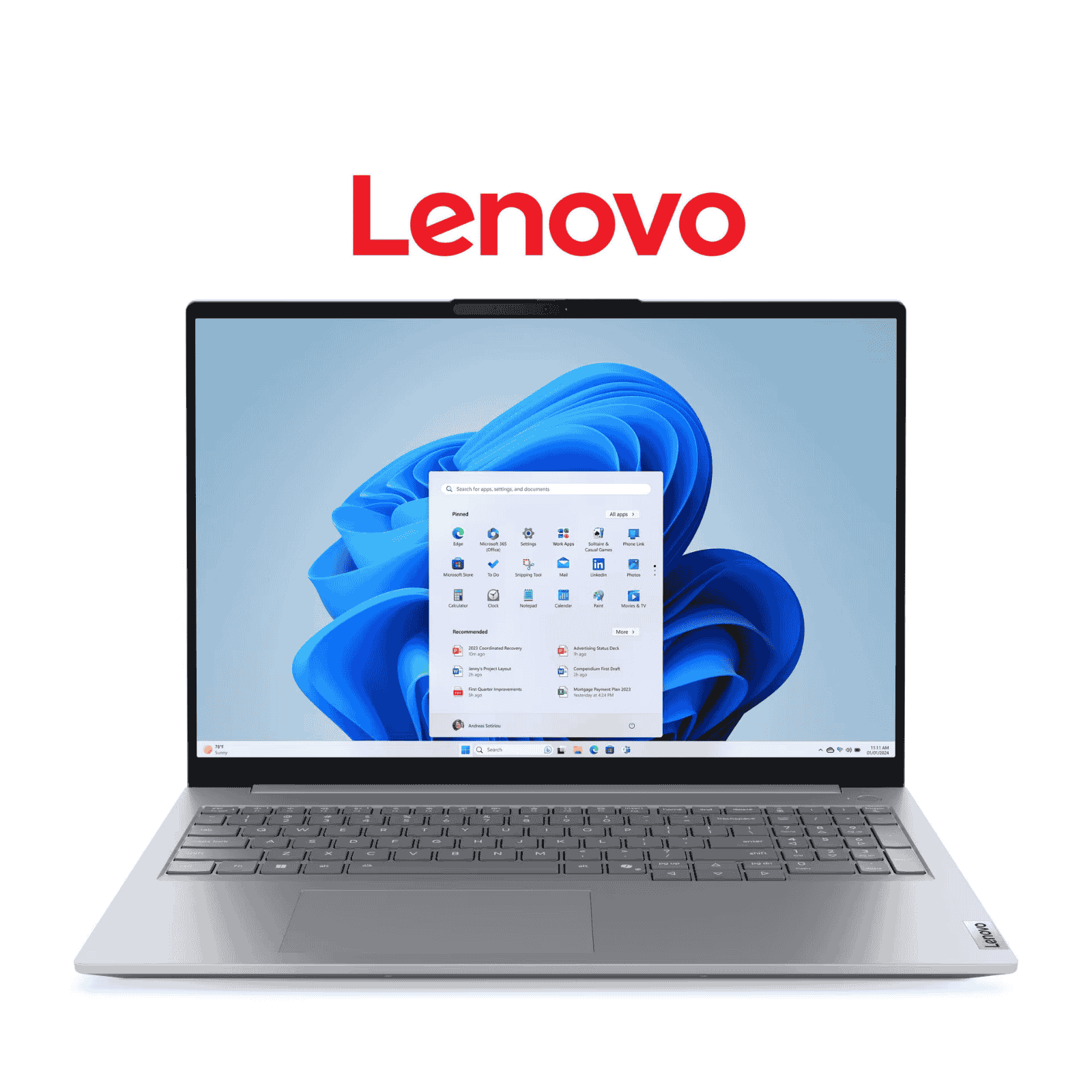 Lenovo ThinkBook G7 U5-125U 16GB256SSD 14 WUXGA W11P 1YR Lenovo ThinkBook Gen 7 | Core Ultra 5-125U | 14″ WUXGA Display | 16GB RAM | 256GB SSD | Windows 11 Pro | 1 Year Warranty - Image 1