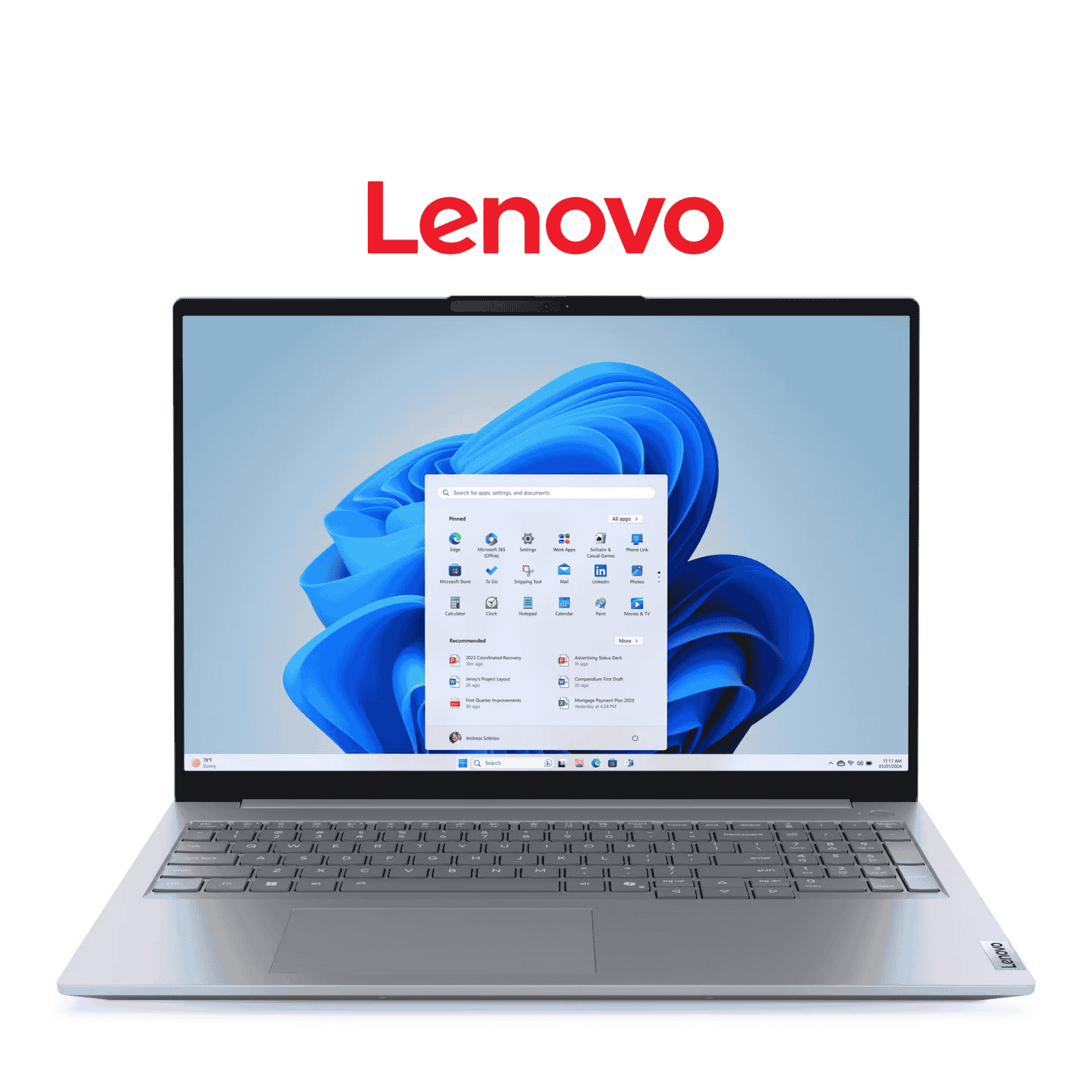 Lenovo ThinkBook G7 U5-125U 16GB512SSD 14 WUXGA W11P 1YR Lenovo ThinkBook 14 Gen 7 | Core Ultra 5-125U | 14″ WUXGA Display | 16GB RAM | 512GB SSD | Windows 11 Pro | 1Year Warranty - Image 1