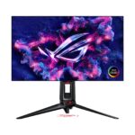 Asus 26.5" ROG Swift OLED 1440P HDR Gaming Monitor (PG27AQDP), 2560 x 1440, 0.03ms, USB, 480Hz, Heatsink, DisplayWidget, WOLED Panel, VESA