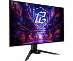 Asrock 31.5" 4K UHD WOLED Gaming Monitor (PGO32UFS), 3840 x 2160, 0.03ms, USB, 240Hz/FHD 480Hz, 99% DCI-P3, 132% sRGB, VESA - Image 2