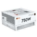 Vida 750W Heracles White ATX Gaming PSU, 80+ Bronze, 140mm Ultra-Quiet FDM Fan, Flat White Cables, Power Lead Not Included - Image 2