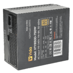 Vida 750W Heracles Black ATX Gaming PSU, 80+ Bronze, 140mm Ultra-Quiet FDM Fan, Flat Black Cables, Power Lead Not Included - Image 2