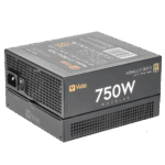 Vida 750W Heracles Black ATX 3.1 Gaming PSU, 80+ Gold, Fully Modular, 140mm Ultra-Quiet Semi-Fanless FDM Fan, Flat Black Cables, PCIe 5.1, Power Lead Not Included - Image 2