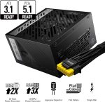 MSI 1000W ATX 3.1 PSU Fully Modular 80+/Cybenetics Gold PCIe 5.1 - Image 2