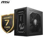 MSI 750W (MAG A750GL PCIE5) ATX 3.1 PSU Fully Modular 80+/Cybenetics Gold LLC Full-Bridge PCIe 5.1 - Image 4