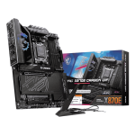 MSI MPG X870E CARBON WIFI AMD X870E AM5 ATX 4 DDR5 HDMI 2 USB4 Wi-Fi 7 5G & 2.5G LAN RGB 4x M.2