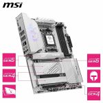 MSI MPG X870E EDGE TI WIFI AMD X870E AM5 ATX 4 DDR5 HDMI 2 USB4 Wi-Fi 7 5G LAN RGB 4x M.2 - Image 2