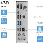 MSI PRO B860M-A WIFI Intel B860 1851 Micro ATX 4 DDR5 HDMI DP TB4 Wi-Fi 7 5G LAN 3x M.2 - Image 6