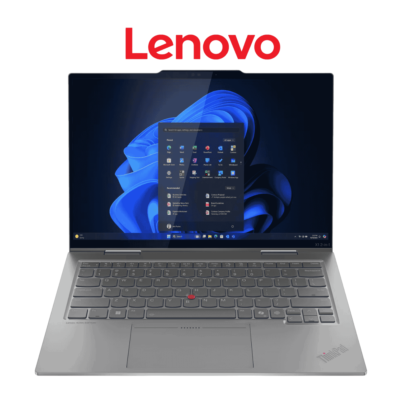 Lenovo ThinkPad X1 2-IN-1 Gen 10 Aura Edition Intel Core Ultra 7-255U 14 2.8K OLED Touch Display 32GB RAM 1TB SSD Windows 11 Pro 3 Year Warranty Lenovo ThinkPad X1 2-IN-1 Gen 10 Aura Edition Intel Core Ultra 7-255U 14 2.8K OLED Touch Display 32GB RAM 1TB SSD Windows 11 Pro 3 Year Warranty